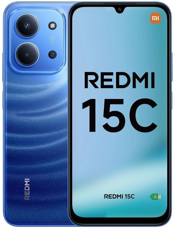 SMARTPHONE XIAOMI REDMI 15C 4GB/ 128GB/ 6.9"/ AZUL (copia)