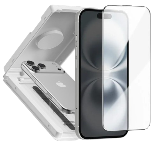 DEVIA CRISTAL TEMPLADO CON APLICADOR IPHONE 17
