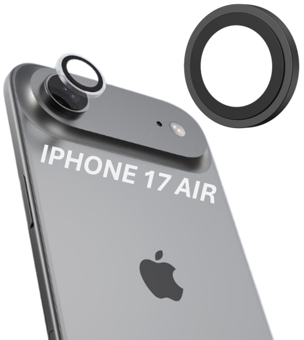 DEVIA PROTECTOR CAMARA IPHONE 17 AIR NEGRO