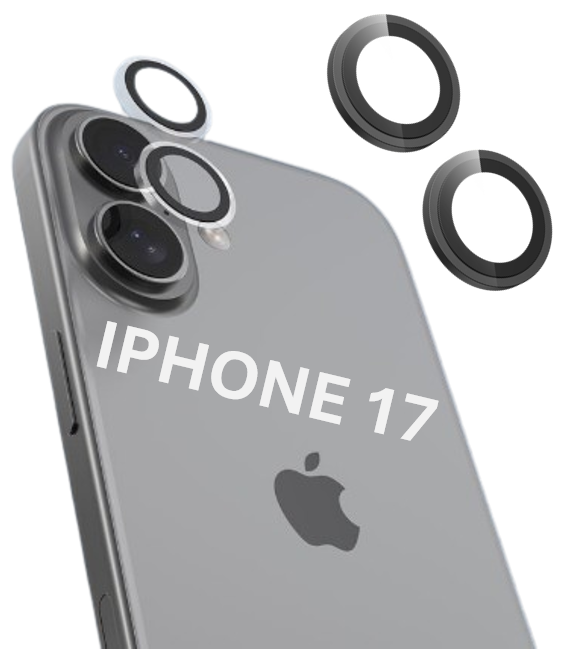 DEVIA PROTECTOR CAMARA IPHONE 17 AIR NEGRO (copia)
