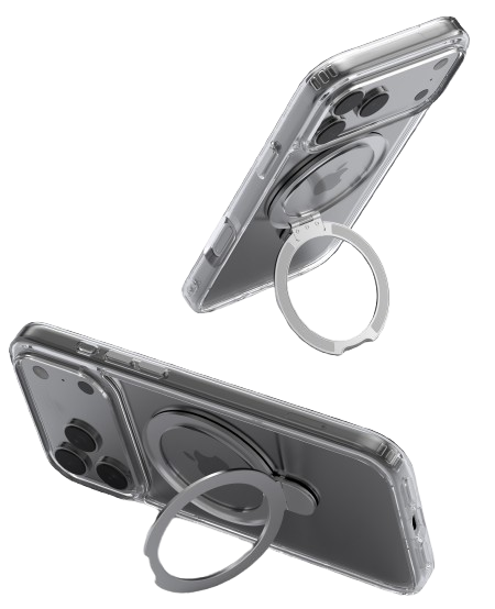 DEVIA CARCASA CLEAN MAGNETIC CON BRACKET IPHONE 16 PRO (copia)