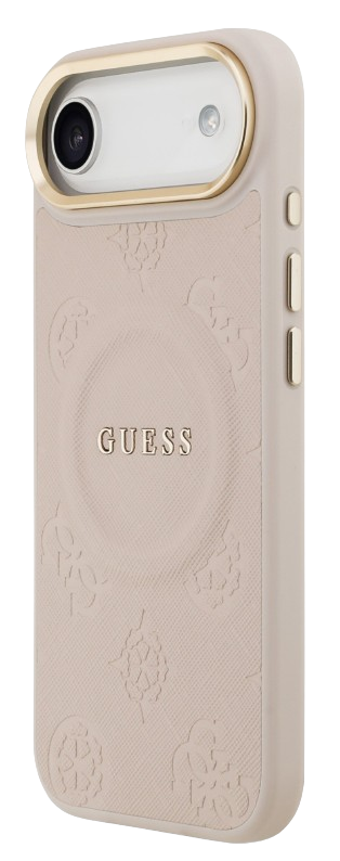 GUESS CARCASA MAGSAFE PEONY IPHONE 17 PLUS NEGRO (copia)