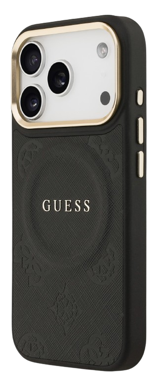 GUESS CARCASA MAGSAFE PEONY IPHONE 17 PRO NEGRO (copia)