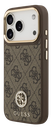 GUESS CARCASA MAGSAFE 4G STRASS IPHONE 17 PRO MARRON