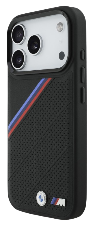 BMW CARCASA MAGSAFE TRICOLOR IPHONE 17 PRO MAX NEGRO