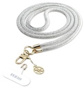 GUESS COLGANTE CHARM RHINESTONE PLATA