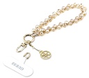 GUESS CORDON DE MANO CHARM CRYSTAL DORADO