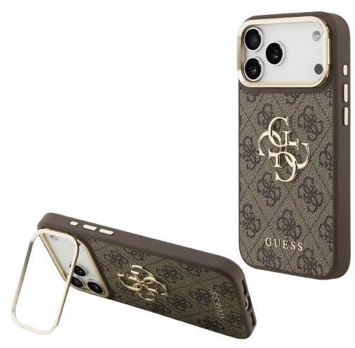 GUESS CARCASA 4G SOPORTE CAMARA IPHONE 17 AIR MARRON (copia)