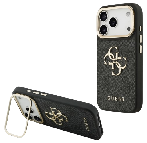 GUESS CARCASA 4G SOPORTE CAMARA IPHONE 17 AIR NEGRO (copia)