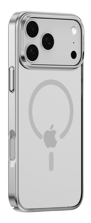DEVIA CARCASA GLIMMER MAGSAFE IPHONE 17 PRO MAX PLATA