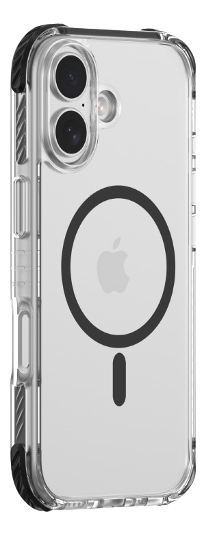 DEVIA CARCASA MAGSAFE SOPORTE GIRATORIO IPHONE 17 NEGRO (copia)