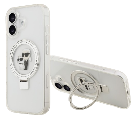 KARL LAGERFELD CARCASA MAGSAFE RINGSTAND IPHONE 11 (copia)