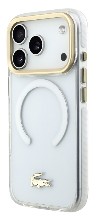 LACOSTE CARCASA MAGSAFE SHOCKPROOF IPHONE AIR DORADO/BLANCO (copia)