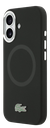 LACOSTE CARCASA MAGSAFE SILICONE CROC IPHONE 16 PRO NEGRO (copia)