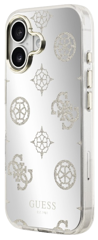 GUESS CARCASA MAGSAFE MIRROR GLITTER IPHONE 17 DORADO (copia)