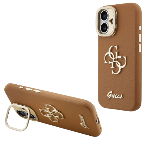 GUESS CARCASA GRAINED 4G SOPORTE CAMARA IPHONE 17 PRO MAX ROSA (copia)