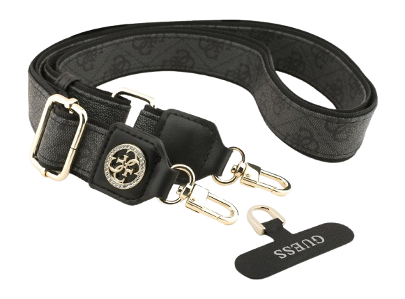 GUESS BANDOLERA 8" 4G METAL LOGO ROSA (copia)