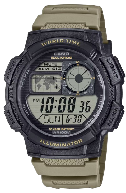 CASIO RELOJ AE-1000W-5A BEIGE