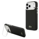 LACOSTE CARCASA MAGSAFE SOPORTE CAMARA IPHONE 17 PRO MAX NEGRO (copia)
