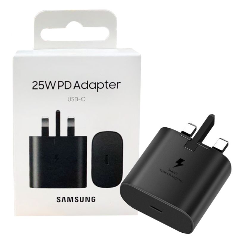 SAMSUNG CARGADOR USB-C 25W GAN NEGRO (copia)