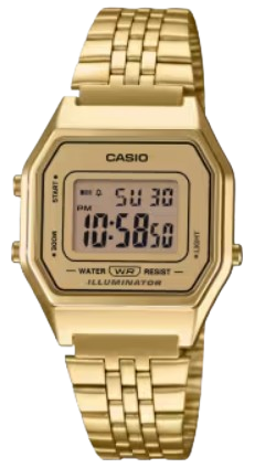 CASIO RELOJ LA-680WEG-9E DORADO