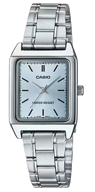 CASIO RELOJ TIMELESS COLLECTION ESFERA AZUL HIELO/ CUARZO