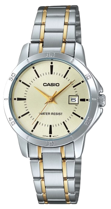 CASIO RELOJ TIMELESS COLLECTION ESFERA AZUL HIELO/ CUARZO