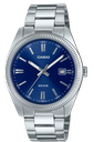 CASIO RELOJ MTP-1302D-2A ESFERA AZUL / ACERO