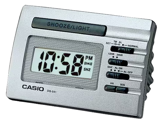 CASIO DESPERTADOR D-8RDF GRIS