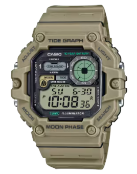 CASIO RELOJ WS-1700H-5A BEIGE
