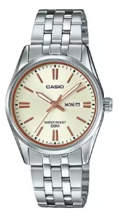 CASIO RELOJ TIMELESS COLLECTION ESFERA AZUL HIELO/ CUARZO