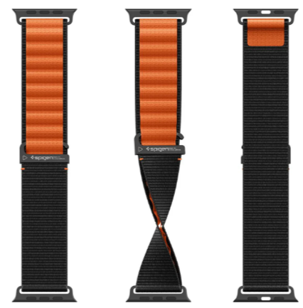 SPIGEN CORREA APPLE WATCH MODERN FIT316L  42MM/44MM/45MM/49MM PLATA (copia)