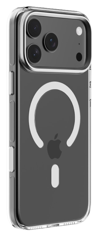 DEVIA CARCASA MAGNETIC CRYSTAL IPHONE 17 PRO MAX TRANSPARENTE