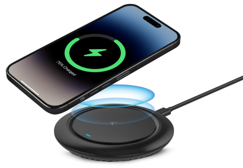 DEVIA CARGADOR ALLEN INALAMBRICO 15W QI BLANCO (copia)