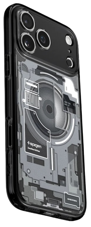 SPIGEN CARCASA ULTRA HYBRID MAGSAFE IPHONE 17 PRO NEGRO (copia)