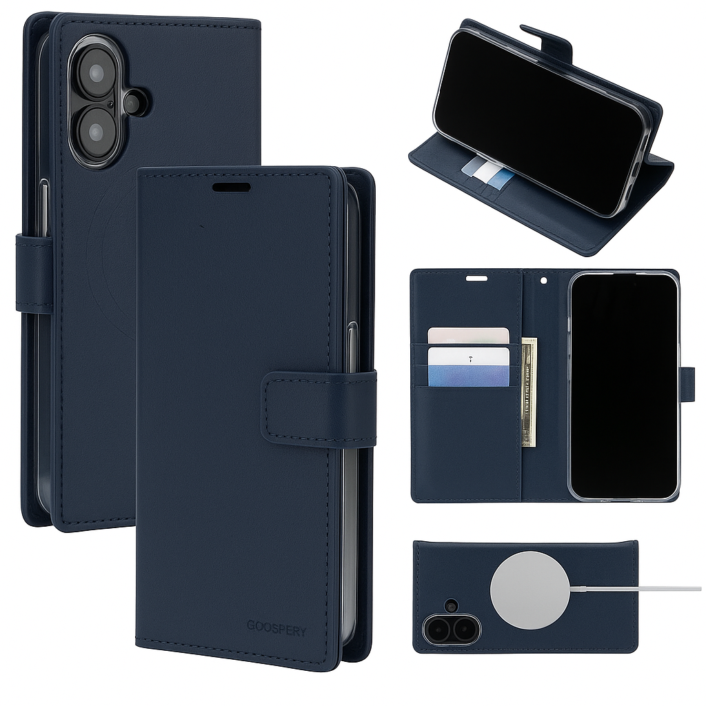 GOOSPERY FUNDA MAGSAFE BLUEMOON DAIRY IPHONE 17 NEGRO (copia)