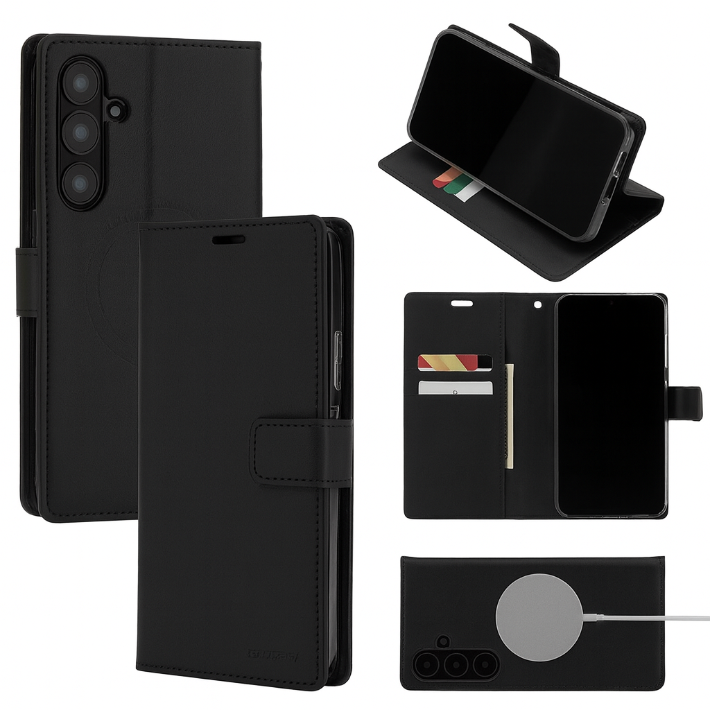 GOOSPERY FUNDA MAGSAFE BLUEMOON DAIRY SAMSUNG S25 FE NEGRO