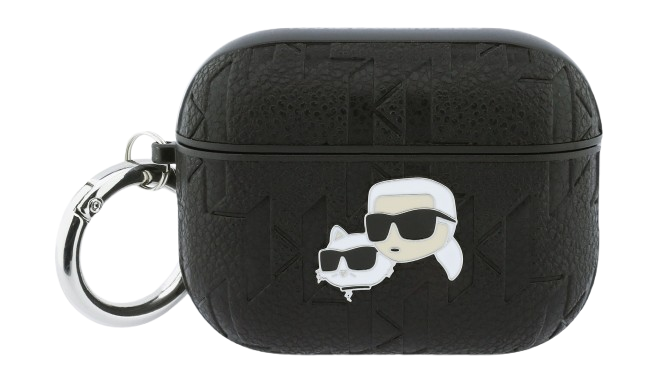KARL LAGERFELD FUNDA 3D K&C AIRPODS PRO 2 NEGRO (copia)
