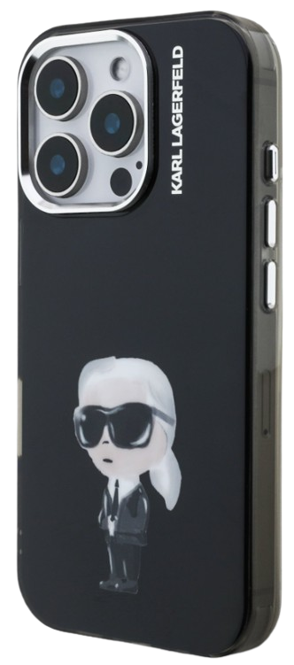 KARL LAGERFELD CARCASA K&C HEADS IPHONE 16 PRO MAX NEGRO (copia)