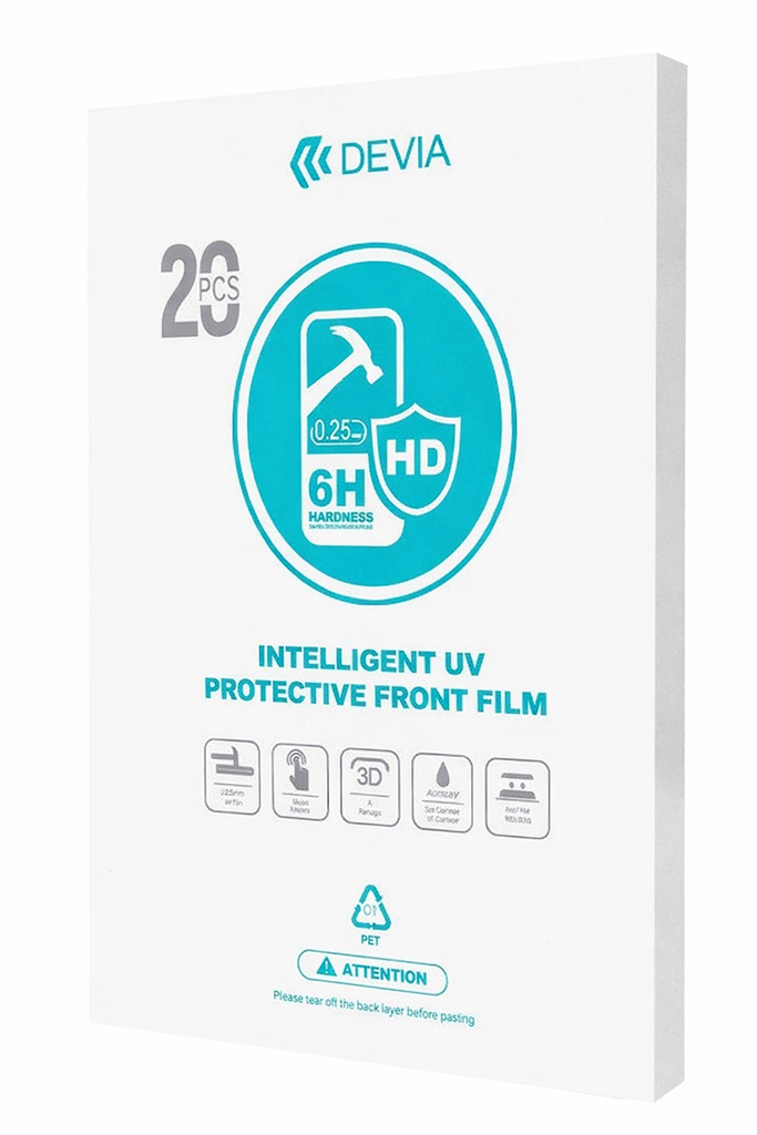 DEVIA PACK 20 LAMINAS HIDROGEL UV 6H V2 (copia)