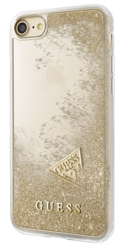 GUESS CARCASA GLITTER IPHONE 8/7/6/6s ORO