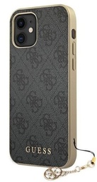 [GUHCP12SGF4GGR] GUESS carcasa 4G CHARM iphone 12 MINI GRIS