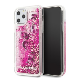 [KLHCN58ROPI] KARL LAGERFELD carcasa CHARMS  IPhone 11 PRO ROSA