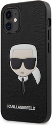 [KLHCP12SSAKHBK] KARL LAGERFELD carcasa K.HEAD iphone 12 MINI BLACK