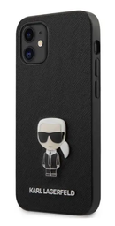 [KLHCP12SIKMSBK] KARL LAGERFELD carcasa PIN iphone 12 MINI BLACK
