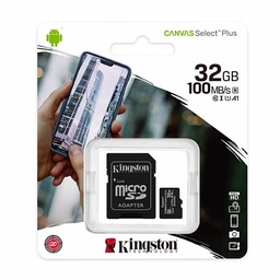 [SDCS2/32GB] KINGSTON tarjeta memoria micro SD 32GB 