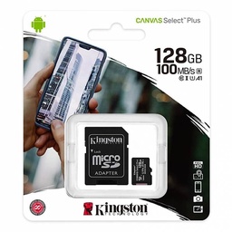 [SDCS2/128GB] KINGSTON tarjeta memoria micro SD 128GB 