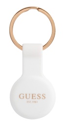 [GUATSGEH] GUESS funda silicona AIRTAG CLASSIC BLANCO