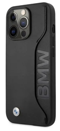 [BMHCP13LRCSWK] BMW carcasa WORDMARK iphone 13 PRO con tarjetero NEGRA
