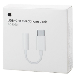 [MU7E2ZMA] APPLE  adaptador MU7E2ZM/A jack 3.5mm a tipo C